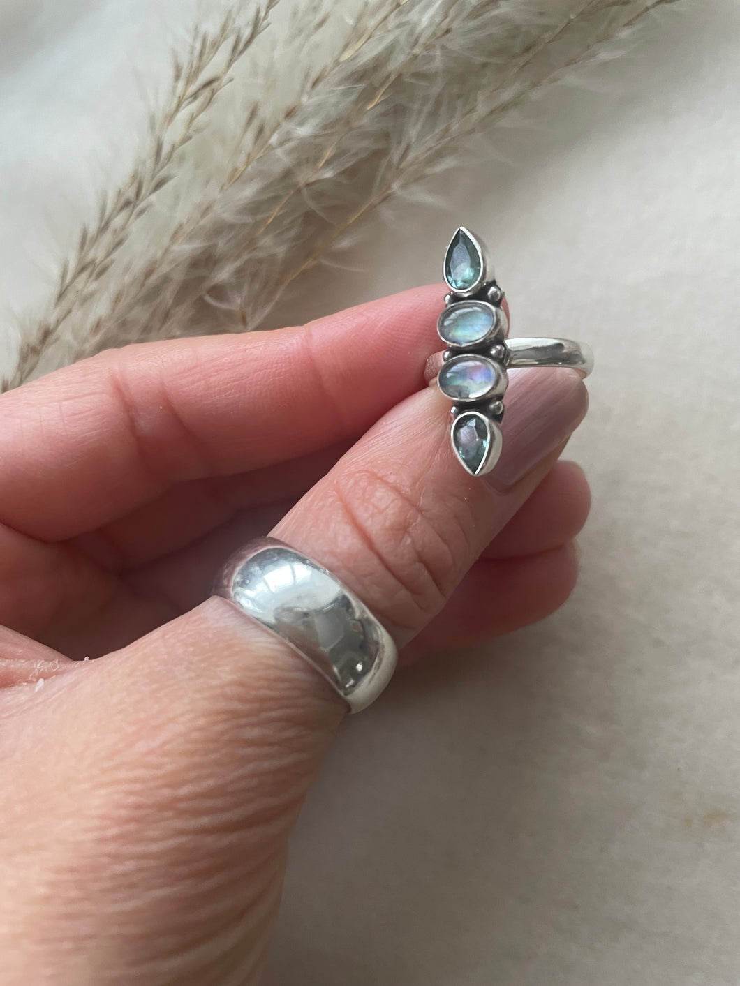 NEW The Mystic & Moonstone Tower Ring