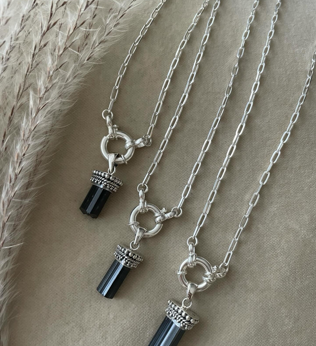 The Protector - Black Tourmaline Necklace