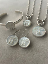 Load image into Gallery viewer, Large Moon Face Necklace
