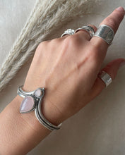 Load image into Gallery viewer, The Stevie Cuff Rose Quartz
