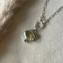 Load image into Gallery viewer, The Lemon &amp; Topaz Portal Necklace
