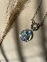 Load image into Gallery viewer, The Abalone Astral Disk Necklace
