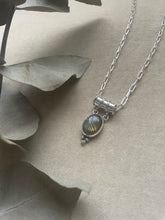 Load image into Gallery viewer, New Labradorite Luna Necklace
