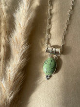 Load image into Gallery viewer, The Turquoise Tibetan Oval Necklace
