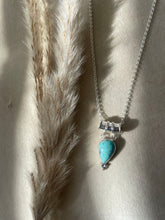 Load image into Gallery viewer, The Turquoise Tibetan Tear Necklace.
