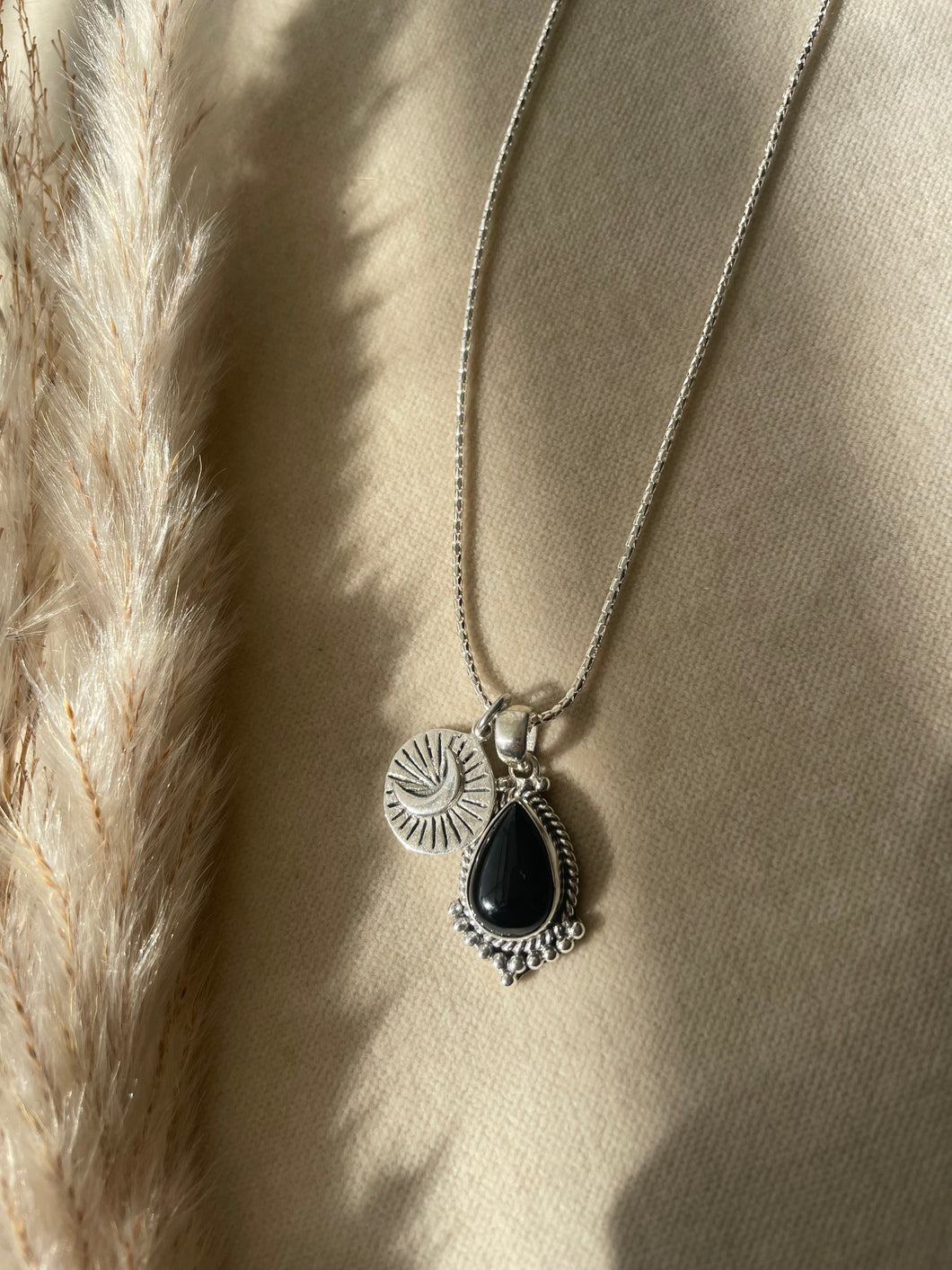 The Dark Moon Onyx necklace