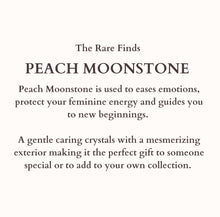 Load image into Gallery viewer, Peach Moonstone Flame
