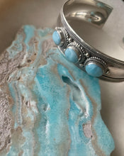 Load image into Gallery viewer, Larimar Bohemian Cuff.

